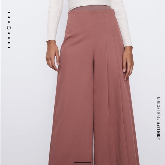 Zara high waisted pleated pants Bloggers fav - Picture 2 of 8